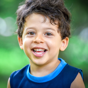 boy smiling