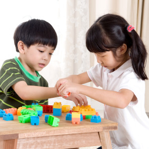 children playing
